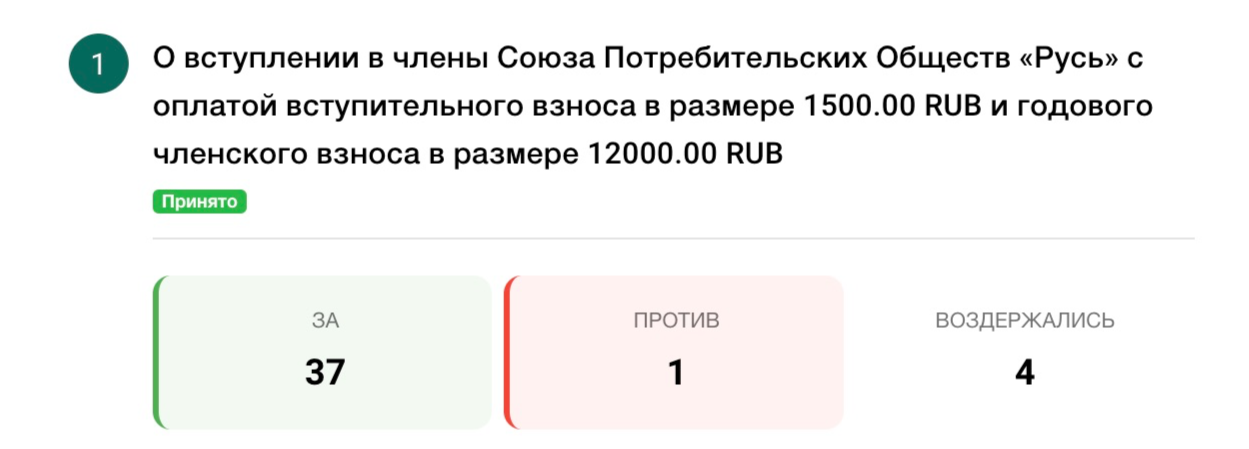 повестка общего собрания